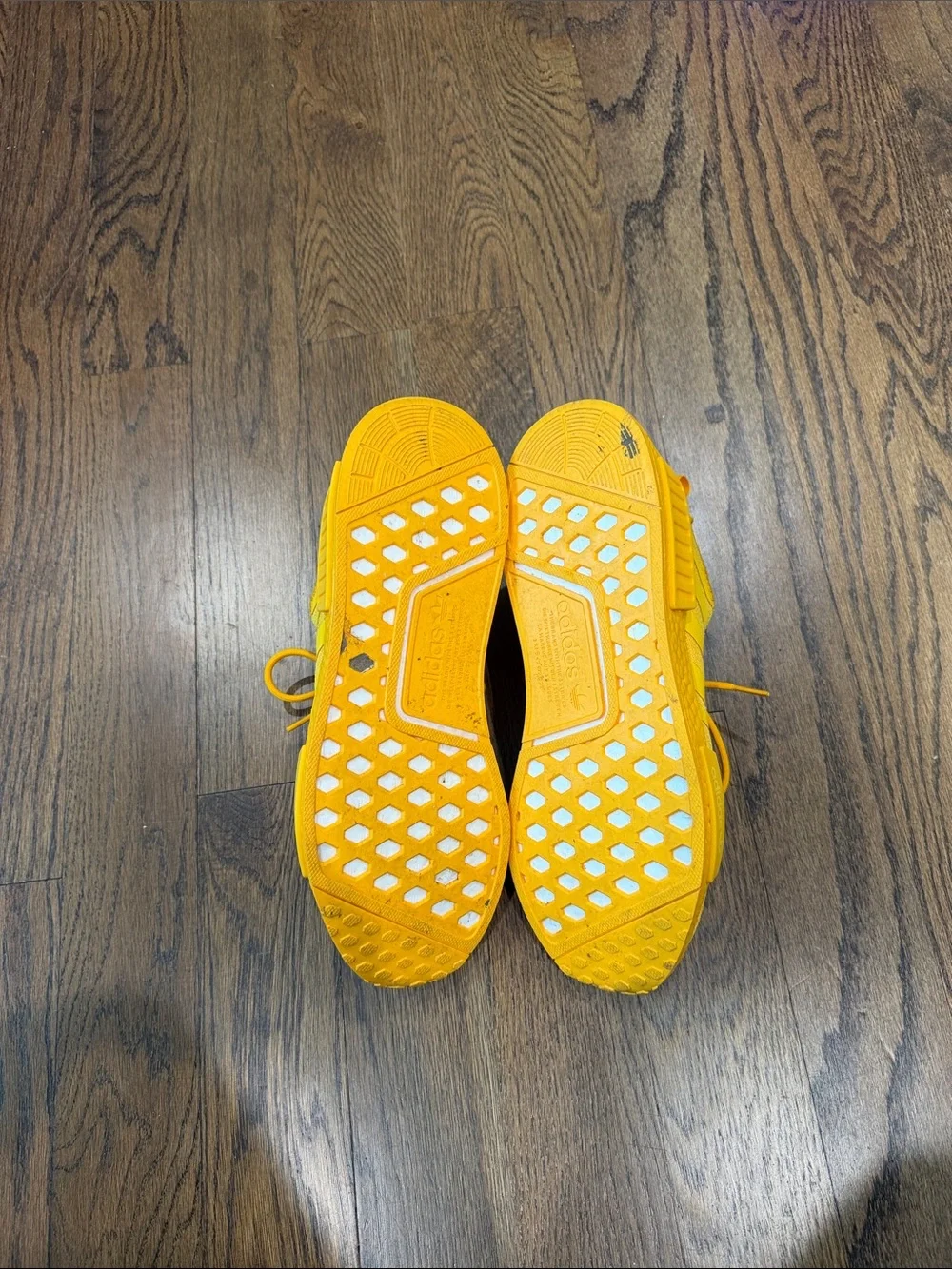 adidas men’s size 12 NMD_R1 Sneakers - Yellow